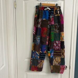 Patchwork pants